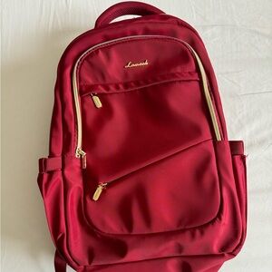 Red back pack